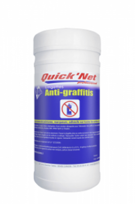 Lingettes Anti-graffitis Quicknet