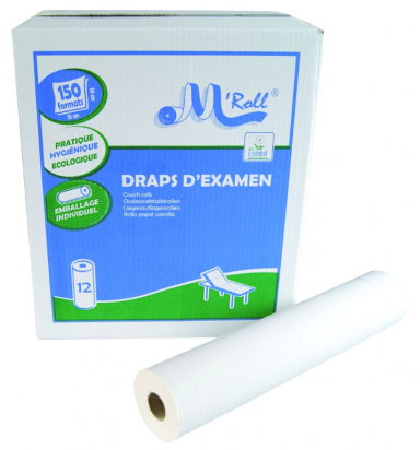 Draps d'examen écolabel lisse