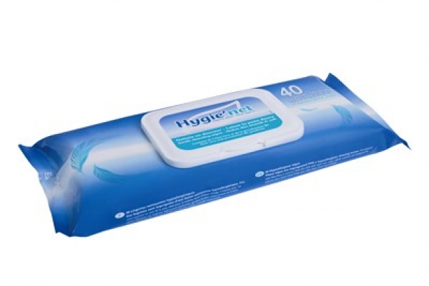 Pack de lingettes nettoyantes corporelles Hygie’net