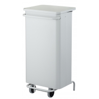Poubelle mobile à pédale de 110 L
